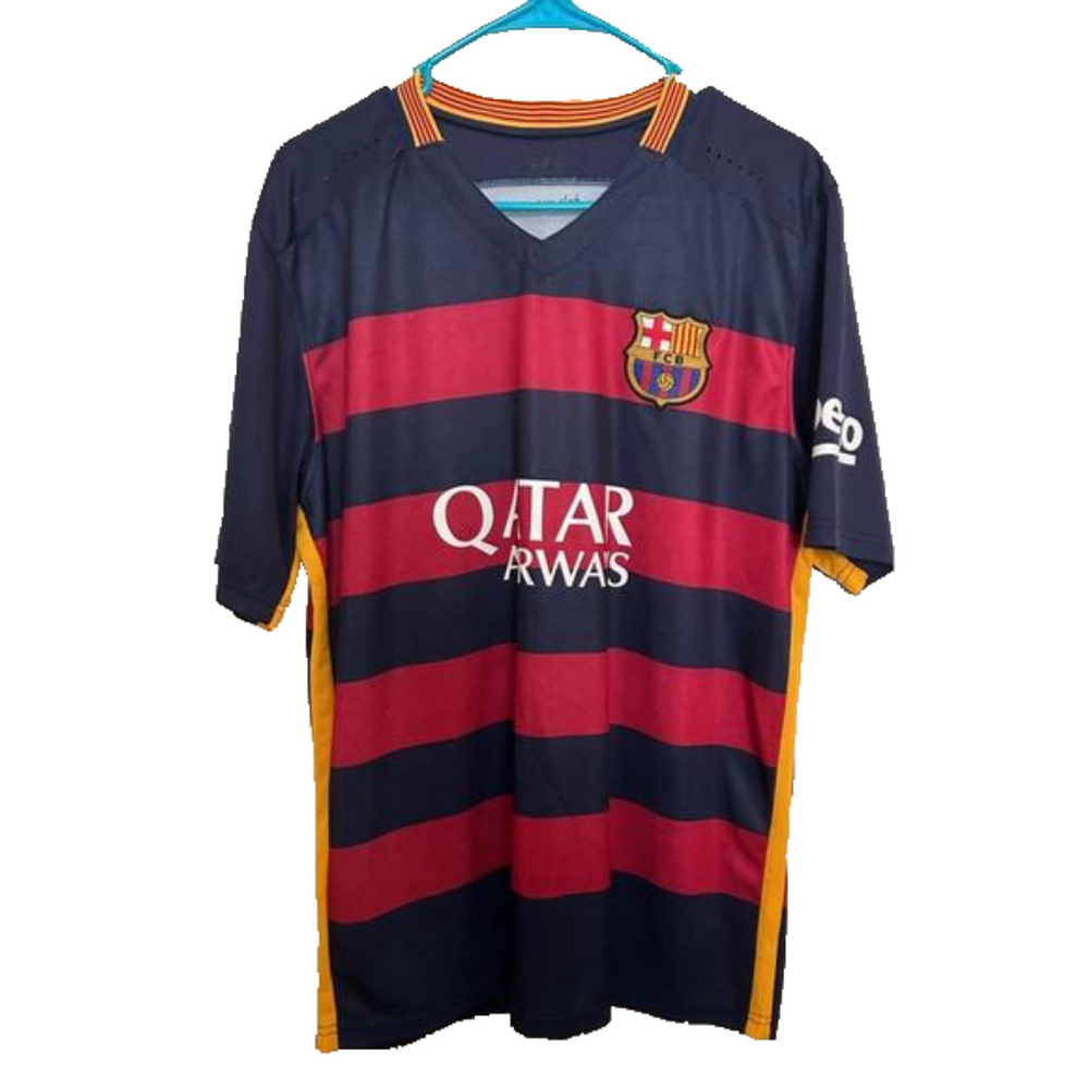FC Barcelona Jersey Sports Adult XL Lionel Messi 10 Soccer Football Preowned